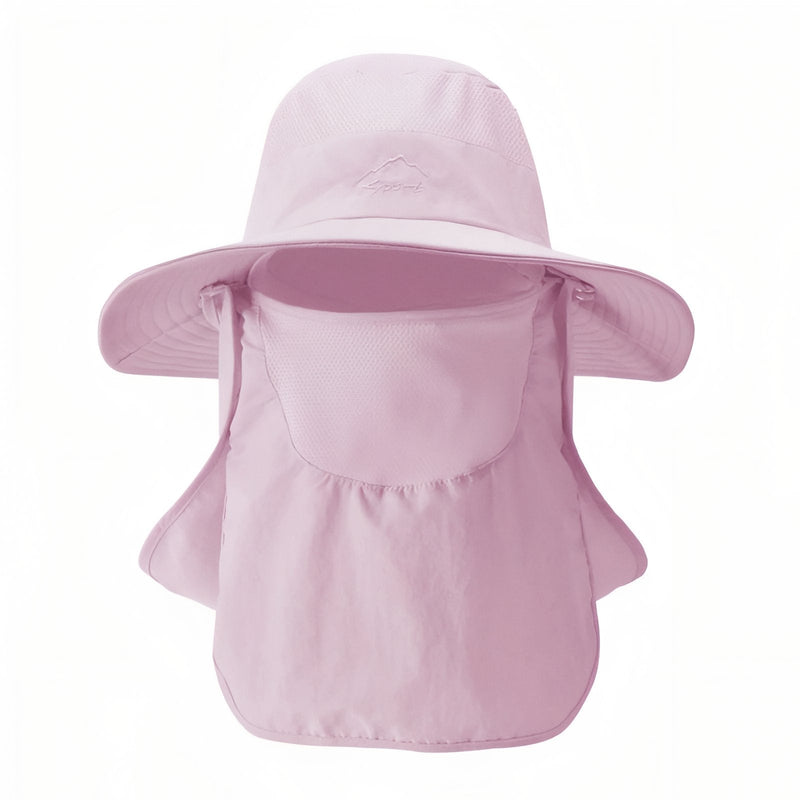 UV Protection Hiking Hat Wide Brim Neck Flap Sun Cap – product view 17 | Great Lakes Outdoor