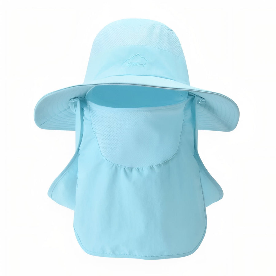 UV Protection Hiking Hat Wide Brim Neck Flap Sun Cap – product view 19 | Great Lakes Outdoor