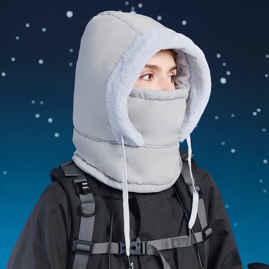 Water-Resistant Winter Balaclava Adjustable Thermal Cold Weather Hood – product view 2 | Great Lakes Outdoor