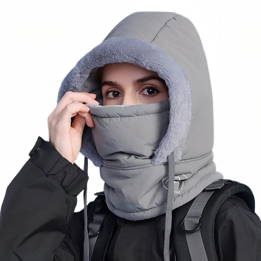 Water-Resistant Winter Balaclava Adjustable Thermal Cold Weather Hood – product view 9 | Great Lakes Outdoor