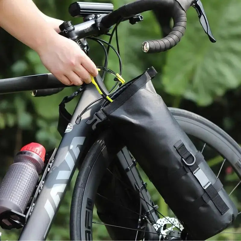 Waterproof Bicycle Fork Bags Set 2 Pack Bike Packing Storage Bags – product view 6 | Great Lakes Outdoor