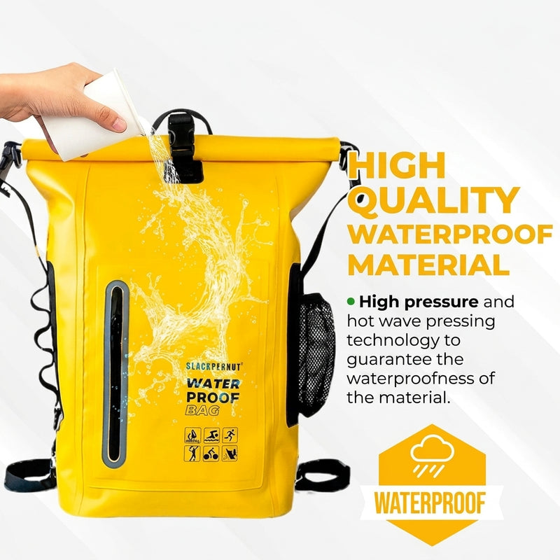 Waterproof Hiking Backpack 30L Roll-Top Outdoor Dry Bag – product view 3 | Great Lakes Outdoor