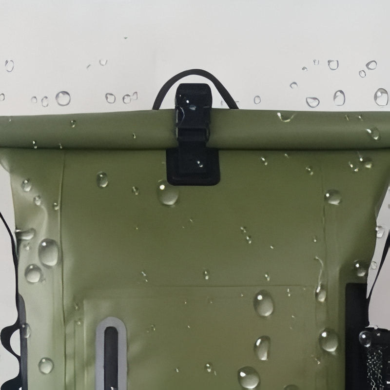 Waterproof Hiking Backpack 30L Roll-Top Outdoor Dry Bag – product view 13 | Great Lakes Outdoor