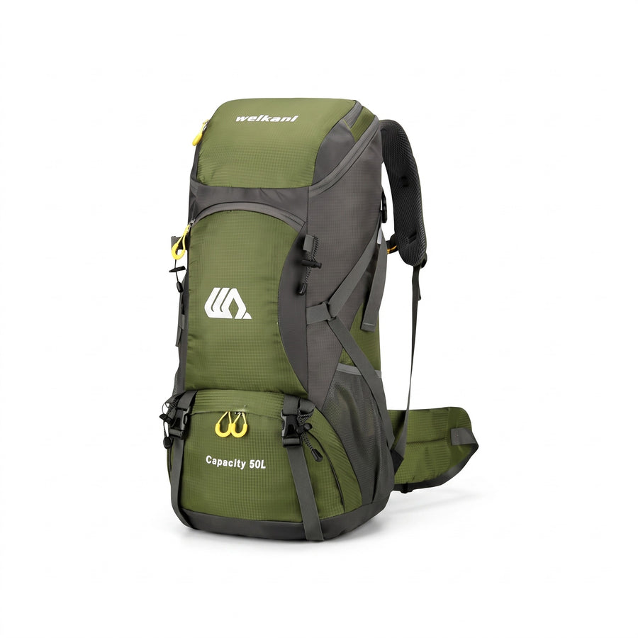 Waterproof Hiking Backpack 50L Lightweight Trekking Pack Rain Cover, product photo 6