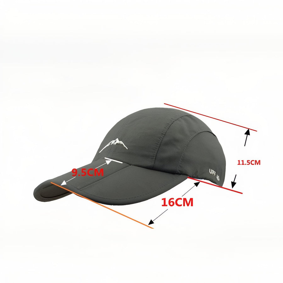 Waterproof Hiking Cap Lightweight Breathable Outdoor Trekking Hat – product view 5 | Great Lakes Outdoor