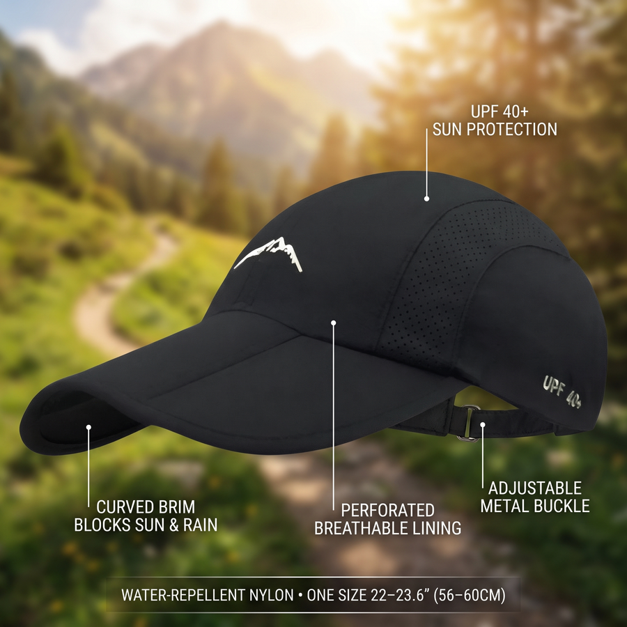 Waterproof Hiking Cap Lightweight Breathable Outdoor Trekking Hat – features and specifications overview | Great Lakes Outdoor