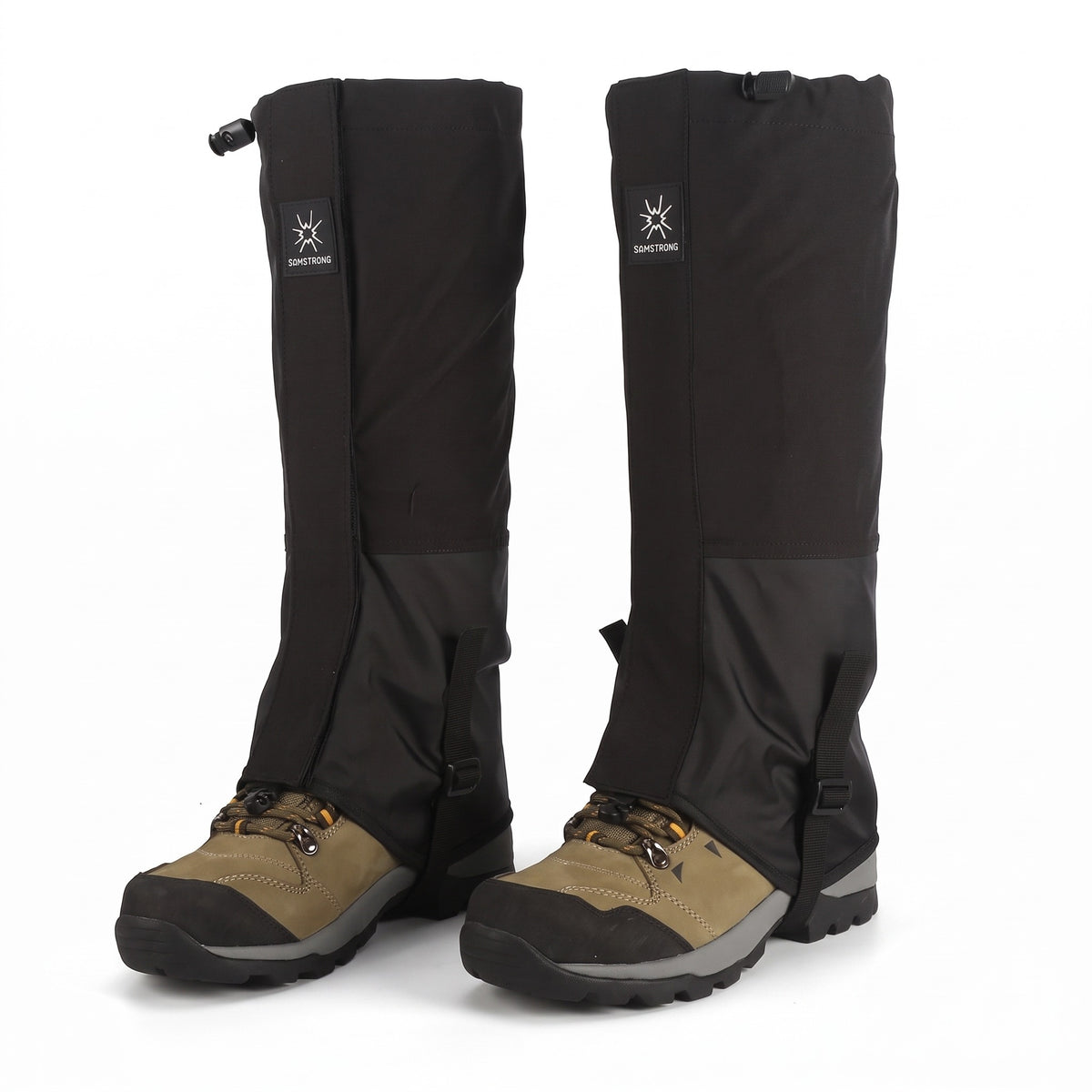 Waterproof Hiking Gaiters Adjustable Polyester Snow Leg Covers, product photo 1