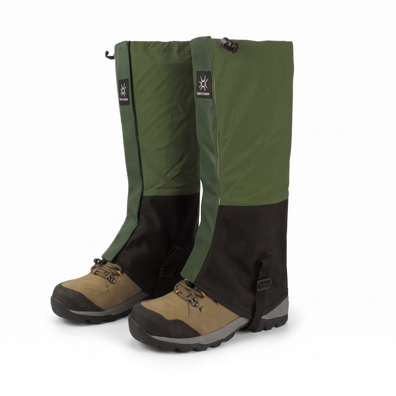 Waterproof Hiking Gaiters Adjustable Polyester Snow Leg Covers, product photo 6
