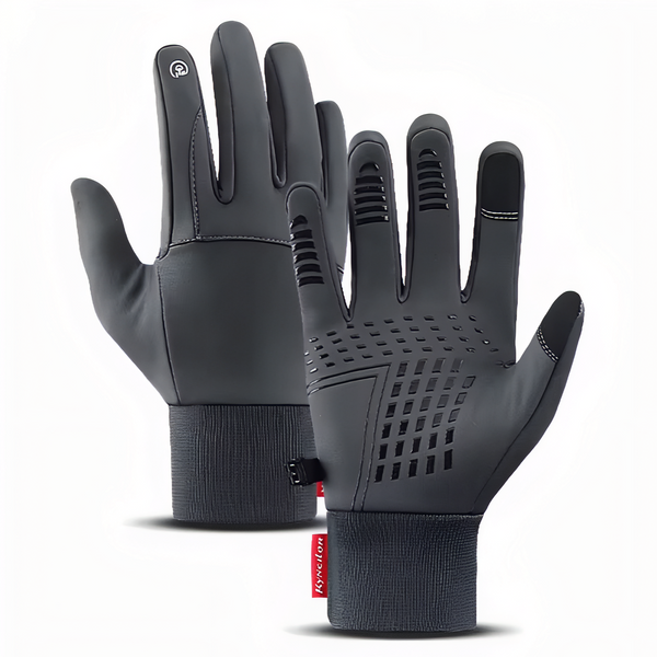 Waterproof Hiking Gloves Touchscreen Compatible Warm Winter Trail Gloves