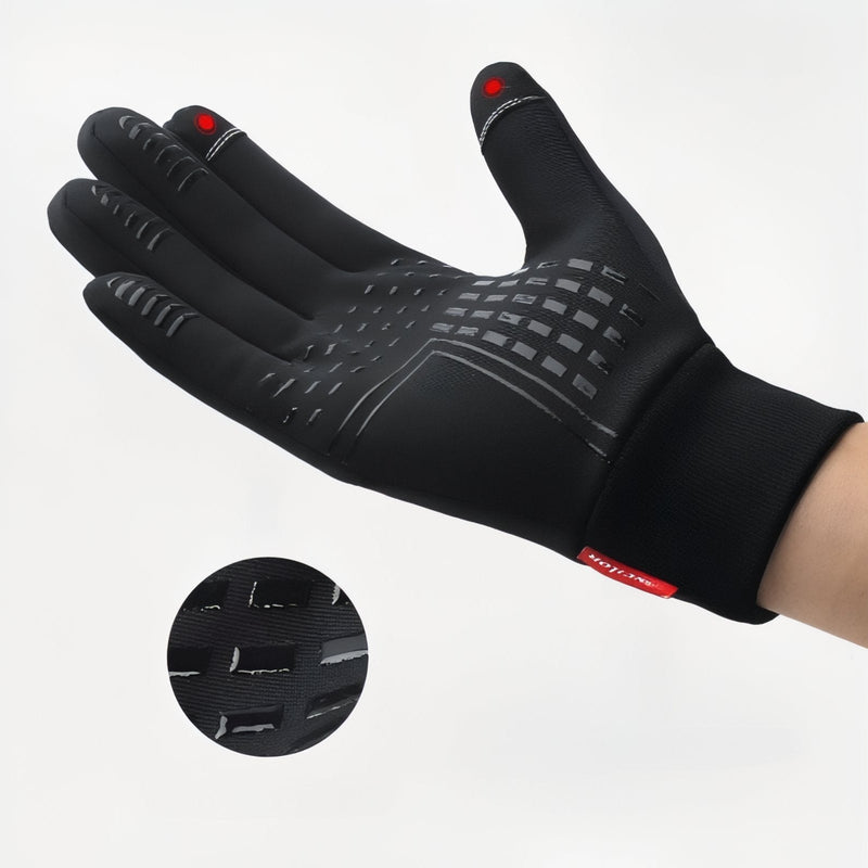 Waterproof Hiking Gloves Touchscreen Compatible Warm Winter Trail Gloves – product view 4 | Great Lakes Outdoor
