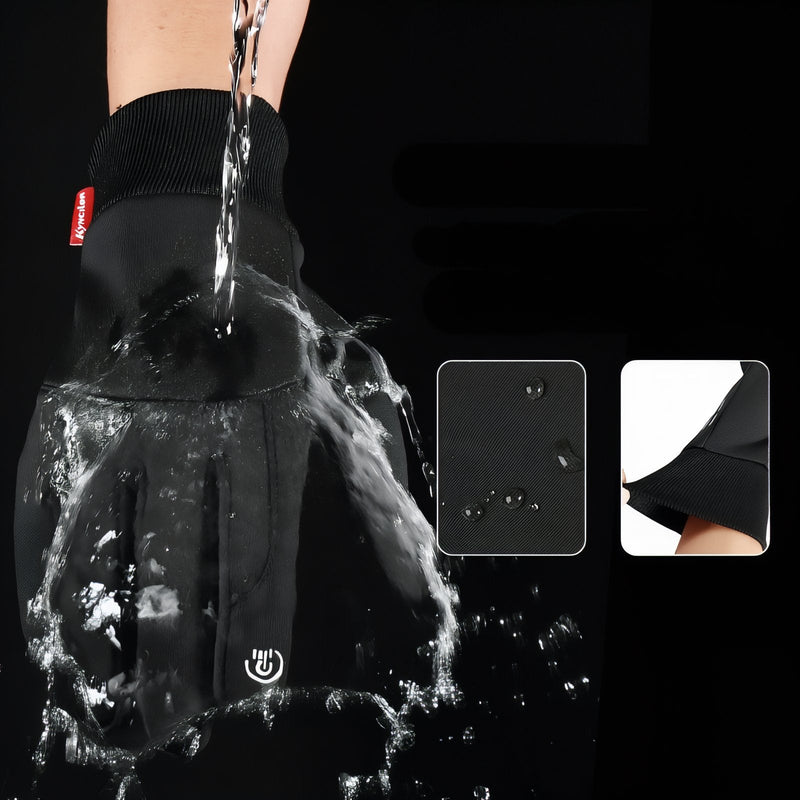 Waterproof Hiking Gloves Touchscreen Compatible Warm Winter Trail Gloves – product view 6 | Great Lakes Outdoor