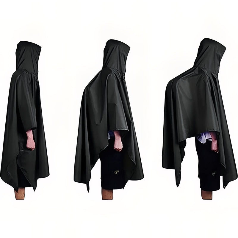 Waterproof Hiking Rain Poncho Packable Shelter and Groundsheet – product view 11 | Great Lakes Outdoor