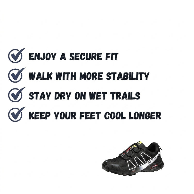 Waterproof Hiking Shoes Non-Slip Outdoor Trekking and Trail Boots – product view 3 | Great Lakes Outdoor