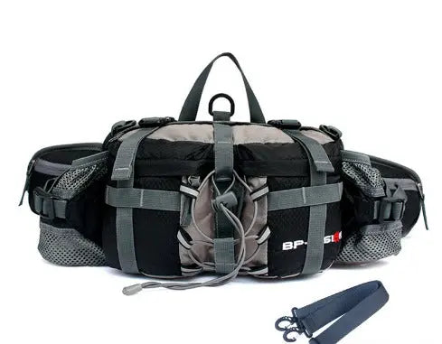 Waterproof Hiking Waist Bag 5L Outdoor Fanny Pack with Pockets