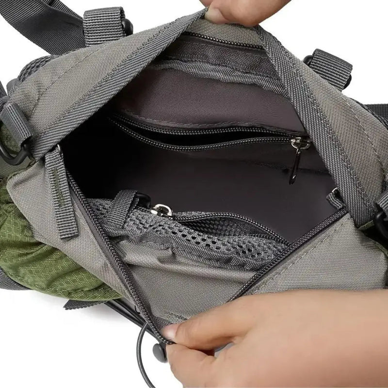 Waterproof Hiking Waist Bag 5L Outdoor Fanny Pack with Pockets – product view 6 | Great Lakes Outdoor
