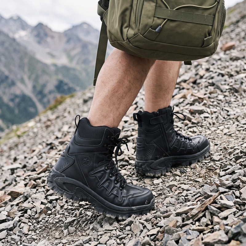 Waterproof Military Boots Breathable Membrane Zip Tactical Footwear, product photo 5