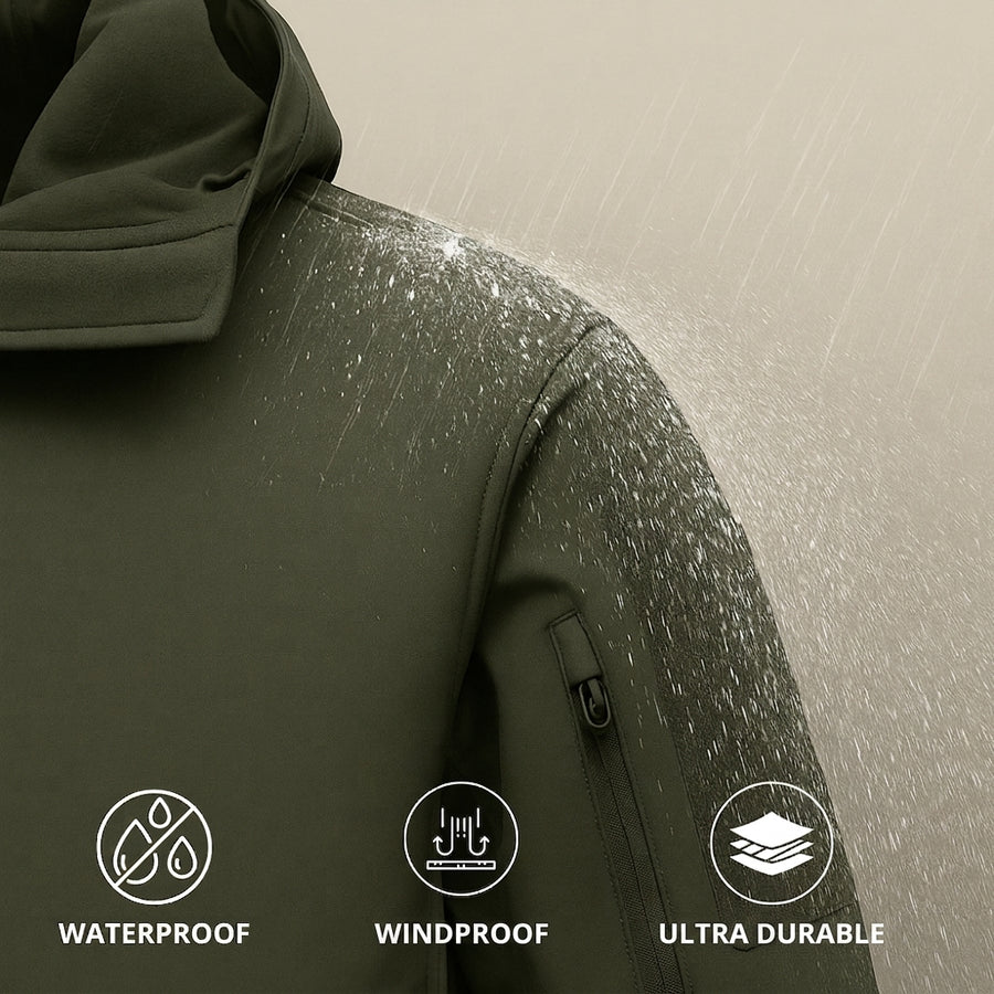 Waterproof Mountain Hiking Jacket Durable Windproof Outdoor Shell – product view 3 | Great Lakes Outdoor
