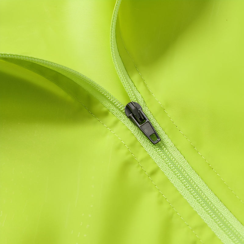 Waterproof Packable Rain Jacket Lightweight Unisex Hiking Windbreaker – product view 6 | Great Lakes Outdoor
