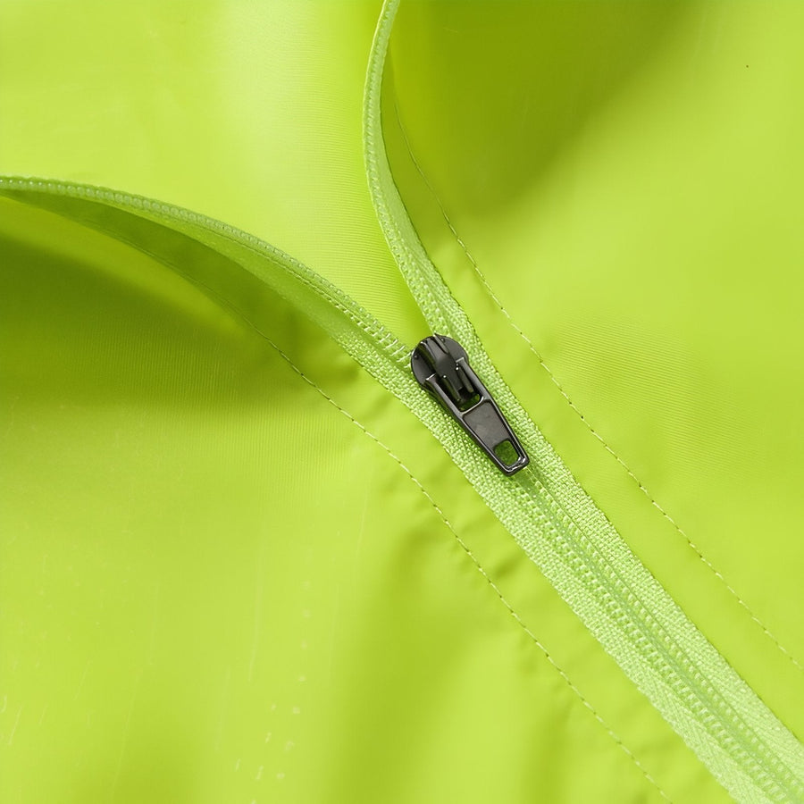 Waterproof Packable Rain Jacket Lightweight Unisex Hiking Windbreaker – product view 6 | Great Lakes Outdoor