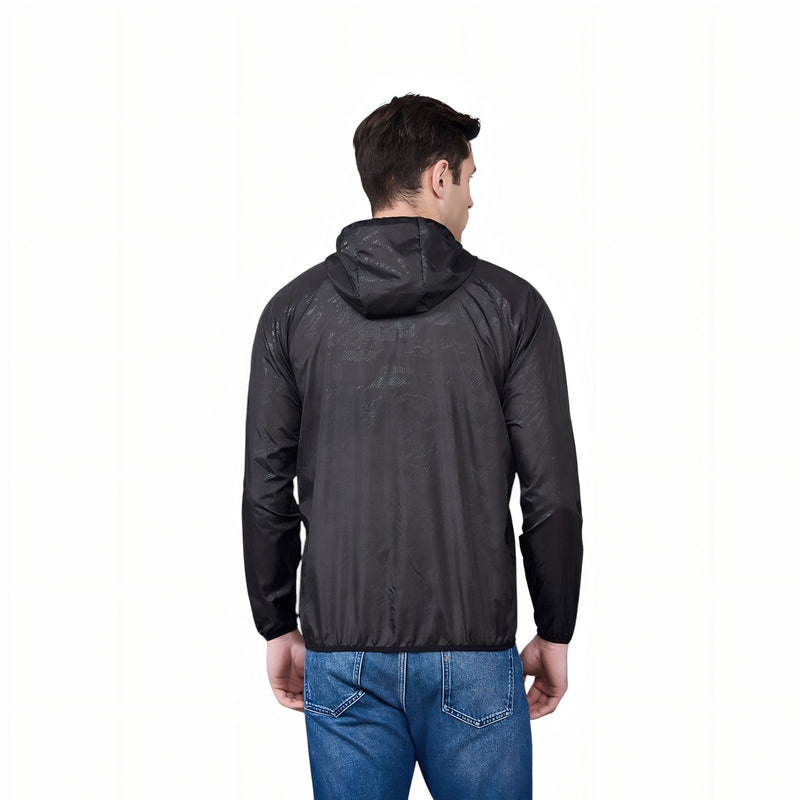Waterproof Packable Rain Jacket Lightweight Unisex Hiking Windbreaker – product view 10 | Great Lakes Outdoor