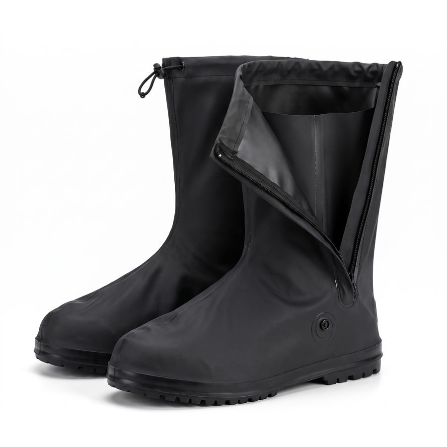 Waterproof Shoe Covers Non Slip Cycling Motorcycle Rain Overshoes, product photo 1