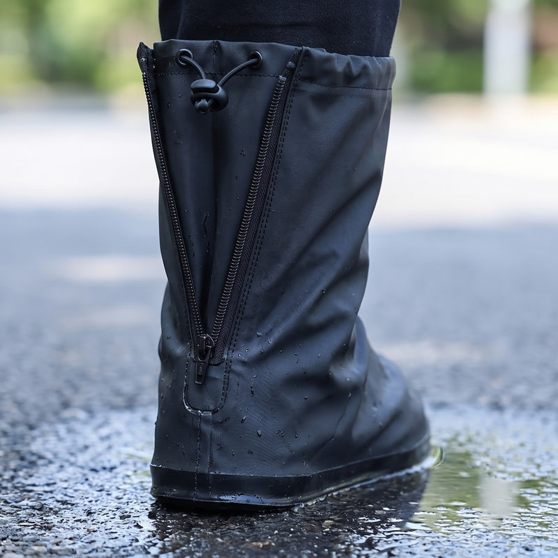 Waterproof Shoe Covers Non Slip Cycling Motorcycle Rain Overshoes, product photo 4