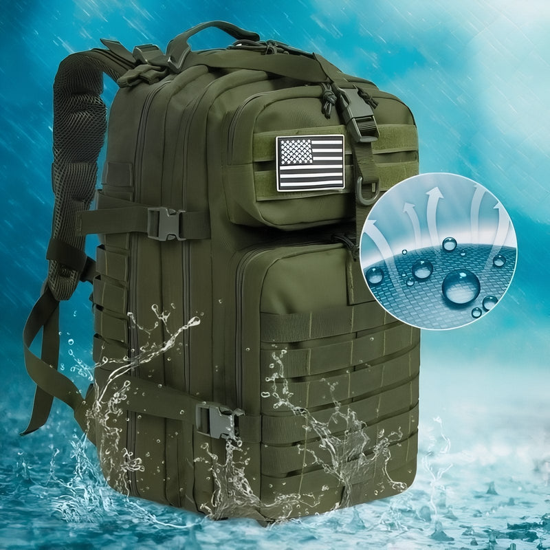 Waterproof Tactical Backpack Military Hiking Rucksack 30L 50L – product view 17 | Great Lakes Outdoor
