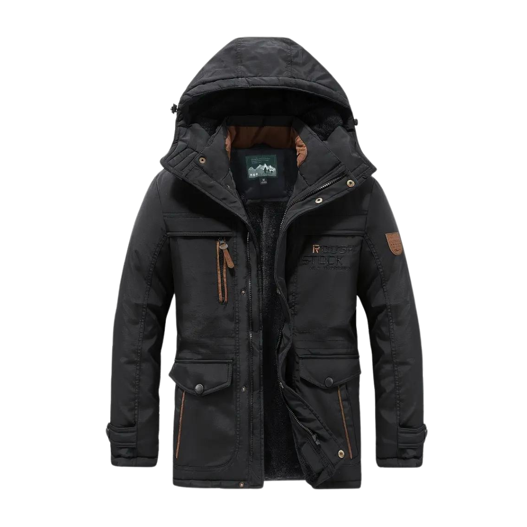 Waterproof Windproof Lined Outdoor Jacket Warm Winter Coat – product view 1 | Great Lakes Outdoor