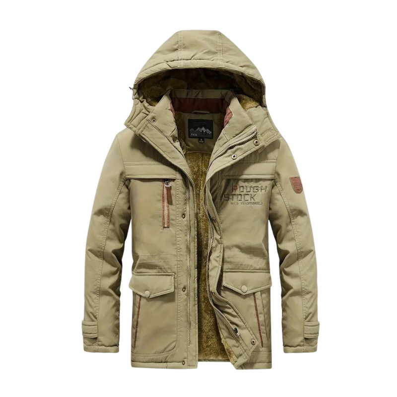 Waterproof Windproof Lined Outdoor Jacket Warm Winter Coat – product view 2 | Great Lakes Outdoor