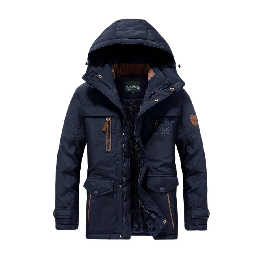 Waterproof Windproof Lined Outdoor Jacket Warm Winter Coat – product view 4 | Great Lakes Outdoor