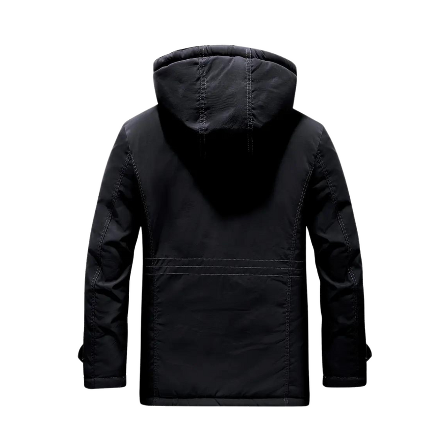 Waterproof Windproof Lined Outdoor Jacket Warm Winter Coat – product view 8 | Great Lakes Outdoor
