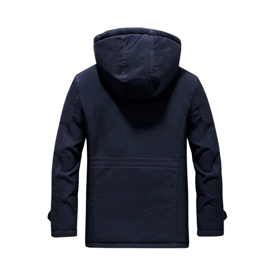 Waterproof Windproof Lined Outdoor Jacket Warm Winter Coat – product view 9 | Great Lakes Outdoor