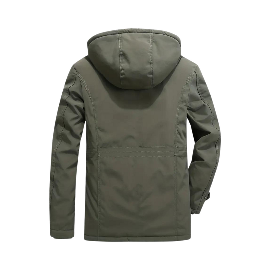 Waterproof Windproof Lined Outdoor Jacket Warm Winter Coat – product view 11 | Great Lakes Outdoor