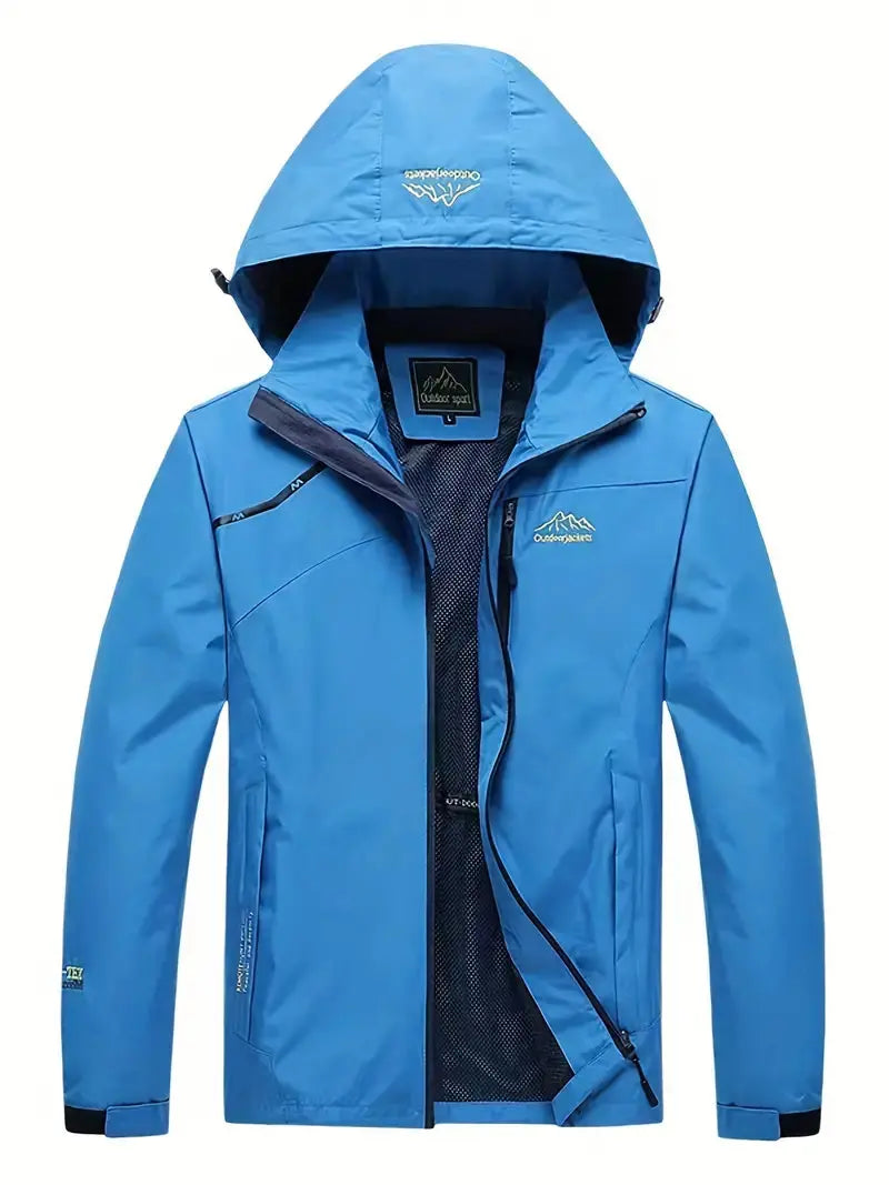 Waterproof Windproof Outdoor Jacket Breathable Mid Season Coat – product view 4 | Great Lakes Outdoor
