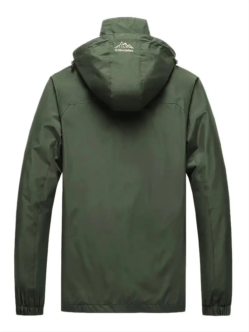 Waterproof Windproof Outdoor Jacket Breathable Mid Season Coat – product view 9 | Great Lakes Outdoor