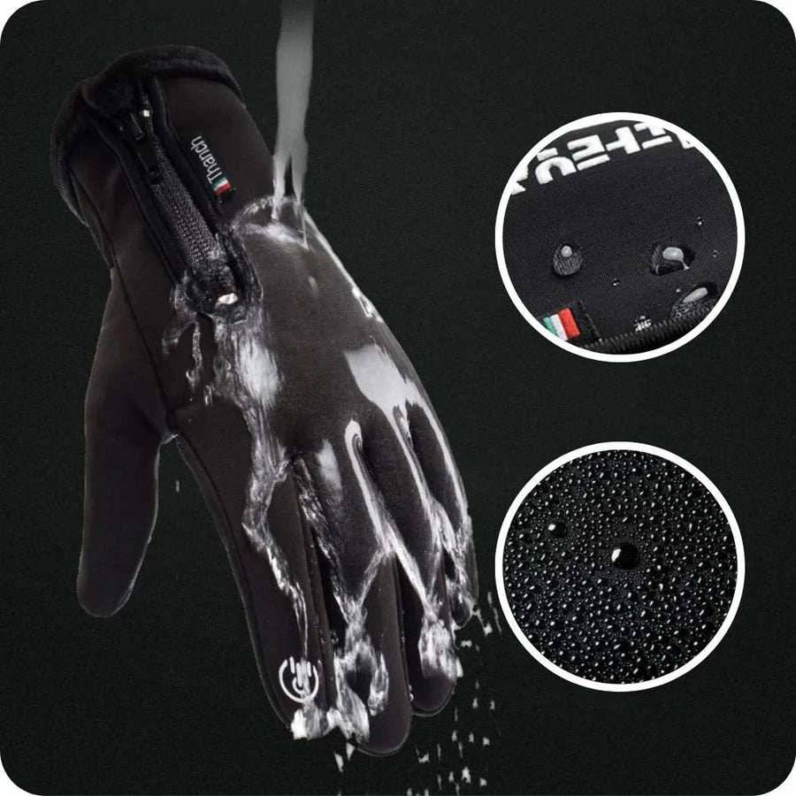 Waterproof Winter Gloves Touchscreen Compatible Warm Outdoor Gloves – product view 3 | Great Lakes Outdoor