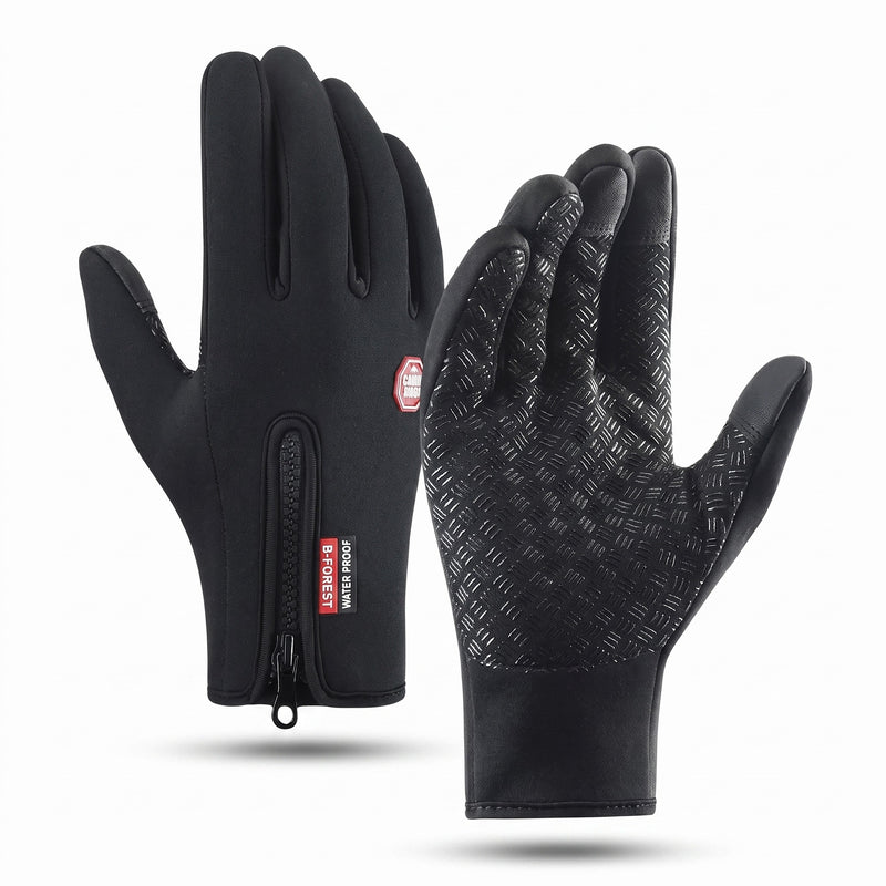 Waterproof Winter Gloves Touchscreen Fleece Lined Windproof Mittens, product photo 6