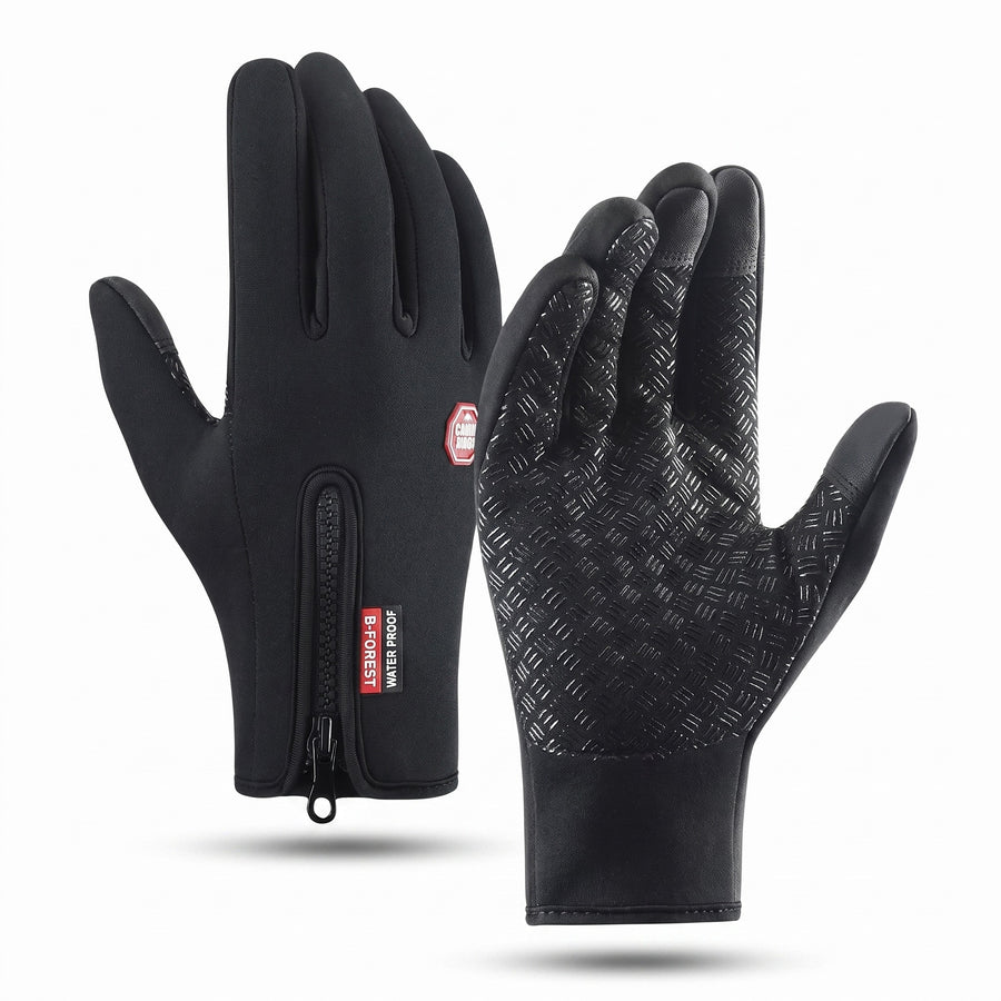 Waterproof Winter Gloves Touchscreen Fleece Lined Windproof Mittens, product photo 6