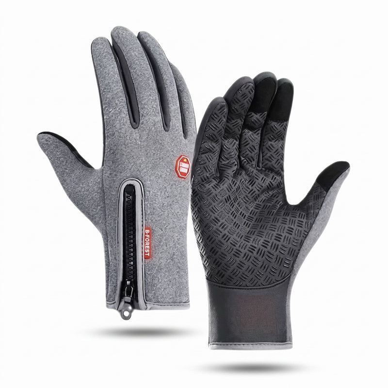 Waterproof Winter Gloves Touchscreen Fleece Lined Windproof Mittens, product photo 7