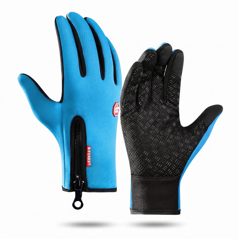 Waterproof Winter Gloves Touchscreen Fleece Lined Windproof Mittens, product photo 10