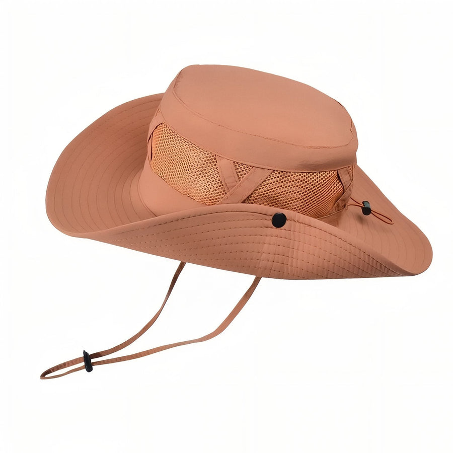 Wide Brim Hiking Hat Ventilated Sun Protection Trail Cap – product view 20 | Great Lakes Outdoor