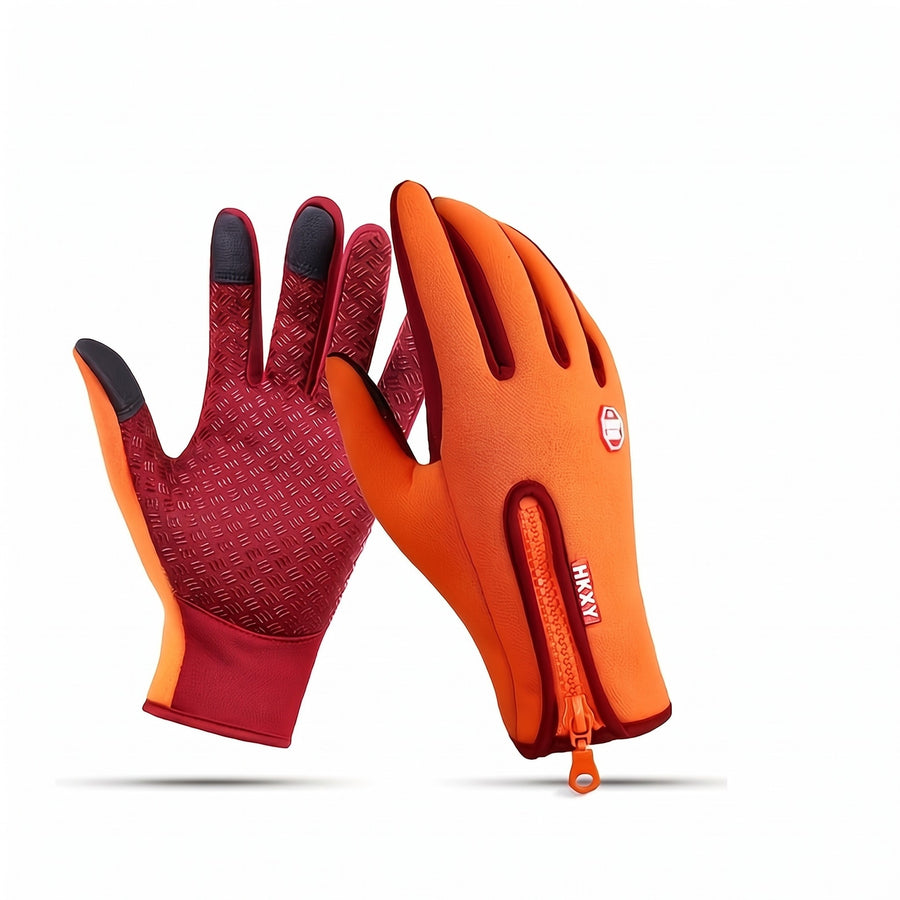 Windproof Touchscreen Gloves Full Finger Unisex Outdoor Hand Wear, product photo 1