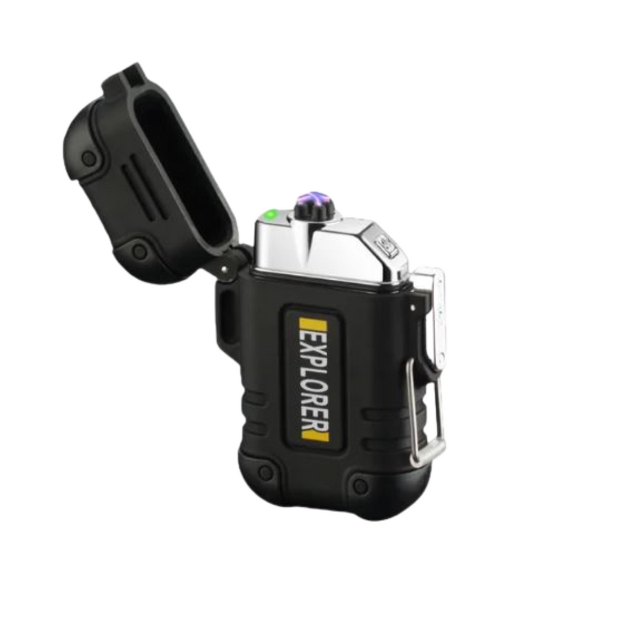 Windproof Waterproof Electric Lighter USB Rechargeable Survival Lighter – product view 2 | Great Lakes Outdoor