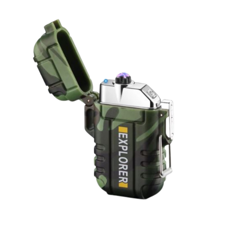 Windproof Waterproof Electric Lighter USB Rechargeable Survival Lighter – product view 3 | Great Lakes Outdoor