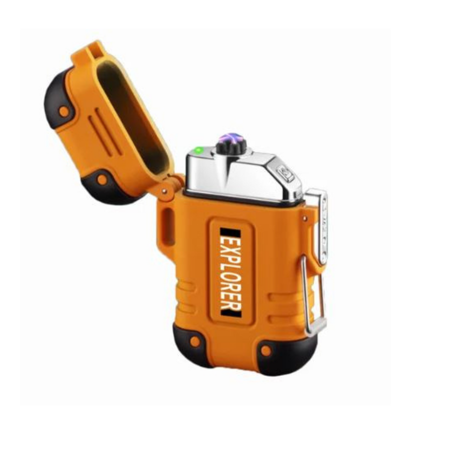 Windproof Waterproof Electric Lighter USB Rechargeable Survival Lighter – product view 8 | Great Lakes Outdoor