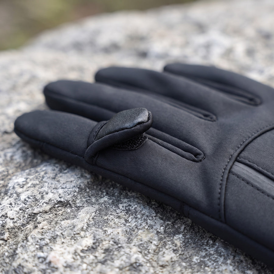Windproof Winter Gloves Flip Top Two Finger Touchscreen Hunting Mitts, product photo 4