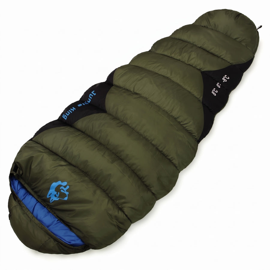 Winter Mummy Sleeping Bag Hooded Down Blend Fill Cold Weather, product photo 1
