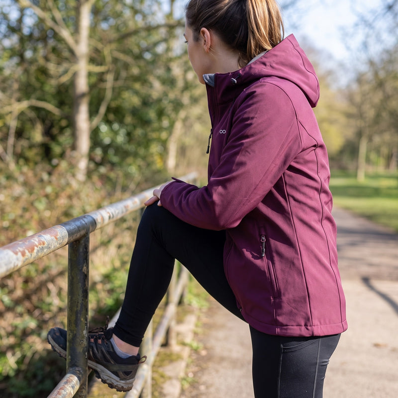 Women's Athletic Windproof Jacket Hooded Breathable Running, product photo 5