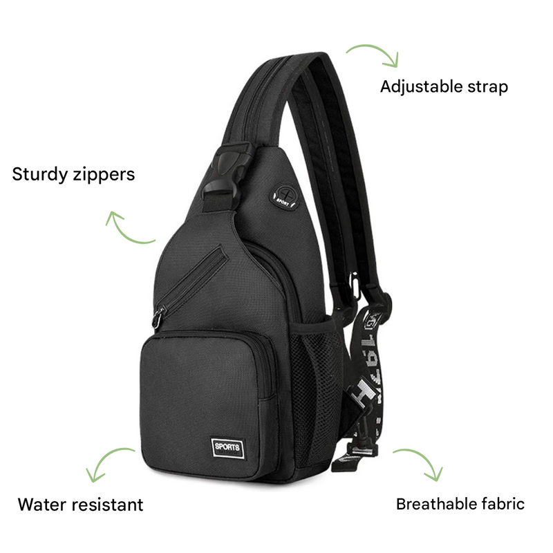 Women’s Crossbody Bag Outdoor Canvas Travel Shoulder Sling Bag – product view 10 | Great Lakes Outdoor