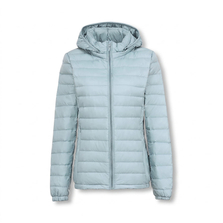 Women’s Down Puffer Jacket 90% White Duck Down Warm Winter Parka, product photo 1